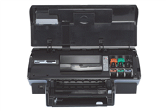 <strong> A(n) ____printer like the one in the accompanying figure has a print head that sprays ink onto paper to form characters and graphics.</strong> A) ink-jet B) laser C) toner D) photo