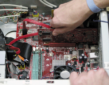 <strong> As shown in the accompanying figure, which of the following kinds of card is a circuit board that enhances functions of a component of the system unit and/or provides connections to peripherals?</strong> A) peripheral B) adapter C) conversion D) microcode