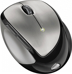 <strong> A kind of mouse, like the one shown in the accompanying figure, uses devices that emit and sense light to detect movement. What kind of mouse is this?</strong> A) mechanical B) tracking C) optical D) enhanced