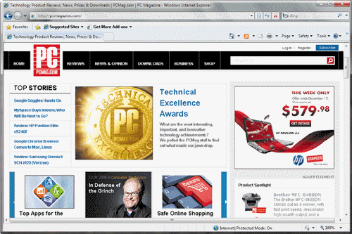   Companies that once published their articles strictly in print have now turned to publishing only online, on Web sites like the one in the accompanying figure.