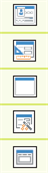 In the accompanying figure, the first tool in the list creates a form from scratch in Form Design View.