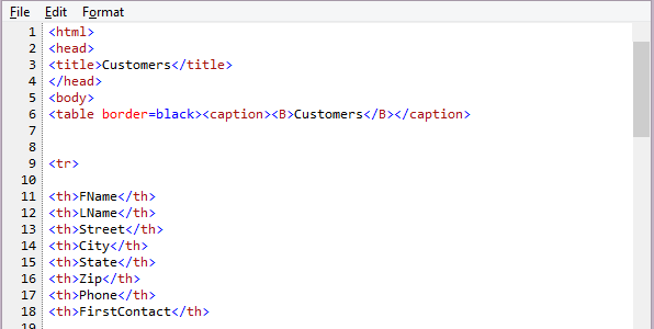 The figure shows a portion of an XML file.