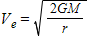<strong>What is the escape velocity from the Moon for a lunar landing module sitting on the Moon's surface? Hints: ; The mass of the Moon is 7.2 × 10<sup>22</sup> kg; its radius is 1738 km; G = 6.67 10<sup>-11</sup> m<sup>3</sup>/s<sup>2</sup>/kg</strong> A) 2.3 m/s B) 23 m/s C) 2.3 km/s D) 11 km/s E) 23 km/s