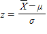 <strong>In using a z test for testing a sample mean against a hypothesized population mean, the formula for z is</strong> A) B) C) D) none of the above