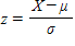 <strong>In using a z test for testing a sample mean against a hypothesized population mean, the formula for z is</strong> A) B) C) D) none of the above