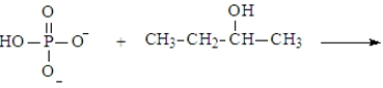 Predict the products of the following reaction. Assume the pH is 7.