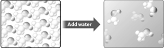 <strong>The addition of methanol (CH<sub>3</sub>OH) to water can be illustrated as shown below. Based on this image, methanol would be classified as</strong> A) an electrolyte. B) a strong electrolyte. C) a weak electrolyte. D) a nonelectrolyte E) both an electrolyte and a weak electrolyte. F) both an electrolyte and a strong electrolyte.