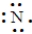 <strong>Which of the following is the Lewis structure for a nitrogen atom?</strong> A) B) C) D)
