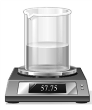 <strong>Consider the image shown below. Which of the following is an appropriate unit to place on this measurement?</strong> A) g B) mL C) mm D) cm<sup>3</sup>