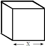 The following questions refer to the plastic box shown below. Fill in the blanks in the questions from the following list. All units in the list will not be used and a unit maybe used more than once. dm L μL g/mL kg μm km If a measurement were made of the quantity represented by X in the figure, an appropriate unit to use would be__________________________ if X = 18 in.