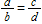 <strong>Which of the proportions below is equivalent to ?</strong> A) B) C)ac = bd D)