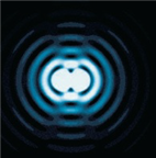 Fill in the blanks to produce a correct statement: The above computer model shows concentric circles, otherwise known as ________________, from ________ star(s).