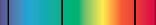 <strong> Which spectrum is shown above?</strong> A) continuous B) emission C) absorption D) blackbody