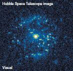 <strong>  The HST visual wavelength image shown above is an example of a __________, where gaseous material is blown off the surface of a white dwarf.</strong> A) planetary nebula B) supernova C) nova D) None of the other choices are correct. <div style=padding-top: 35px> 