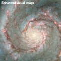 <strong>  What kind of galaxy is shown above?</strong> A) flocculent B) grand design C) wooly D) None of the other choices are correct. <div style=padding-top: 35px> 