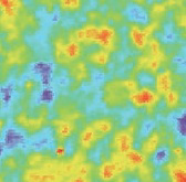 <strong>  Which of the following simulated curvatures best matches the above observations of non-uniformity (i.e., irregularities) in the CMB?</strong> A)   B)   C)   D) All of the other choices are correct. <div style=padding-top: 35px> 