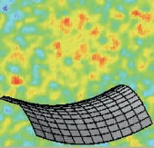 <strong>  Which of the following simulated curvatures best matches the above observations of non-uniformity (i.e., irregularities) in the CMB?</strong> A)   B)   C)   D) All of the other choices are correct. <div style=padding-top: 35px> 