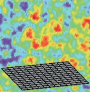<strong>  Which of the following simulated curvatures best matches the above observations of non-uniformity (i.e., irregularities) in the CMB?</strong> A)   B)   C)   D) All of the other choices are correct. <div style=padding-top: 35px> 