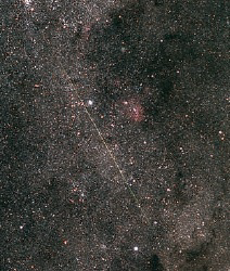 <strong> The streak seen in the sky against the Milky Way background is a/an _______________.</strong> A) meteoroid B) meteor C) meteorite D) All of the other choices are correct.