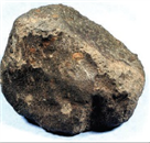 <strong> The object shown is a/an _____________ of less than 240 pounds.</strong> A) meteor B) comet C) meteorite D) satellite