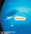 In the visual wavelength image shown above, a blue oval is labeled. This blue oval is a rotating ____________.