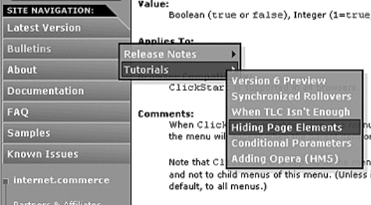 <strong> Figure K-6 The menu shown in the figure above is known as a(n) ____ menu.</strong> A)indexed B)planned C)proprietary D)cascading