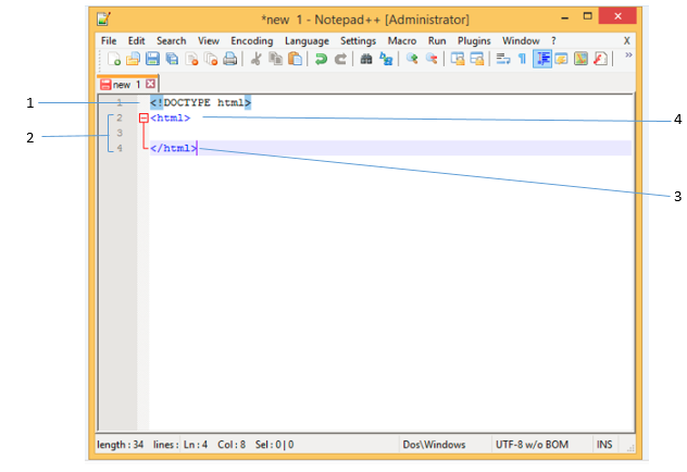 <strong> In the figure above, the application Notepad++ is a(n) ____.</strong> A) HTML program B) text editor C) word processor D) web editor