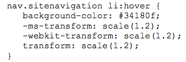 Referring to the figure above, the property name -ms-transform incorporates a(n) __________.
