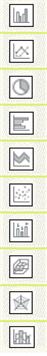 <strong> The items shown in the accompanying figure are assorted ____ types.</strong> A)table B)column C)chart D)graphic