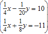 <strong>Solve the system by using either the substitution method or the elimination-by-addition method, whichever seems more appropriate. </strong> A)(18, -122) B)(16, -120) C)(18, -120) D)dependent E)inconsistent