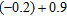 <strong>Find the sum. </strong> A)0.7 B)1.2 C)0.8 D)0.5 E)1.3