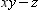 <strong>Let x , y , and z represent three real numbers. Write an algebraic expression to denote the product of z , x , and y .</strong> A) B) C) D) E)