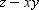 <strong>Let x , y , and z represent three real numbers. Write an algebraic expression to denote the product of z , x , and y .</strong> A) B) C) D) E)