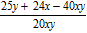 <strong>Add or subtract the rational expressions. Be sure to express your answer in simplest form. </strong> A) B) C) D) E)