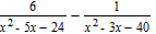<strong>Perform the indicated operation and express your answer in simplest form. </strong> A) B) C) D) E)