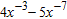 <strong>Express the following as a single fraction involving positive exponents only. </strong> A) B) C) D) E)