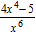 <strong>Express the following as a single fraction involving positive exponents only. </strong> A) B) C) D) E)