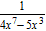 <strong>Express the following as a single fraction involving positive exponents only. </strong> A) B) C) D) E)