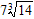 <strong>Change the radical to simplest radical form. </strong> A) B) C) D) E)