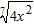 <strong>Write in radical form. For example, </strong> A) B) C) D) E)