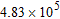 <strong>Write the number in scientific notation.</strong> A) B)48,300 C) D) E)