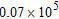 <strong>Write the number in standard notation.</strong> A)7,000,000 B)7 C)700 D)7,000 E)70,000