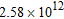 <strong>The distance from earth to a certain star outside our solar system is 25,800,000,000,000 miles. Express this number in scientific notation.</strong> A) miles B) miles C) miles D) miles E) miles