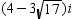 <strong>Simplify the expression. Enter the answer in a + bi form. </strong> A) B) C) D)