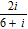 <strong>Write the expression in a + bi form. </strong> A) B) C) D)