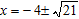 <strong>Solve the equation by completing the square. </strong> A) , B) C) D) E) ,