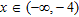 <strong>Solve the inequality. </strong> A) B) C) D) E)no solution