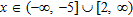 <strong>Solve the inequality. </strong> A) B) C) D) E)