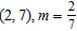 Find the equation of the line that contains the given point and has the given slope. Express equation in the form , where A , B , and C are integers.