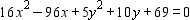 <strong>Select the graph of the ellipse. </strong> A) B) C) D) E)